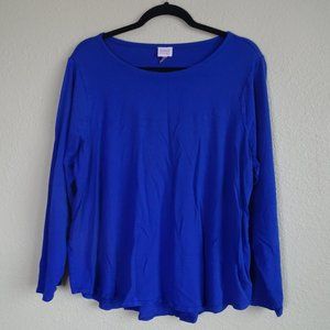 EUC Cupio Curvy Long Sleeve Top